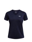 Tech Ssv- Twist Sport T-shirts & Tops Short-sleeved Navy Under Armour