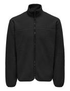 Onsemilio Reg Fullzip Highneck Swt Vd Tops Sweatshirts & Hoodies Fleec...