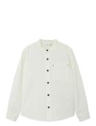 Nkmfish Ls Shirt Ff Noos Tops Shirts Long-sleeved Shirts White Name It