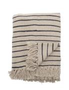 Eia Plaid, Natur, Genanvendt Bomuld Home Textiles Cushions & Blankets ...