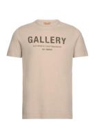 Mmgjack Tee Tops T-Kortærmet Skjorte Beige Mos Mosh Gallery