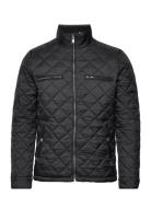 Quilted Jacket Quiltet Jakke Black Lindbergh