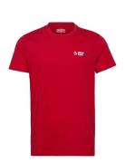 S/S "Original Splice Tops T-Kortærmet Skjorte Red Original Penguin