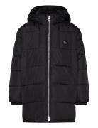 Essential Parka Puffer Foret Jakke Black Calvin Klein