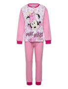 Pyjama Pyjamassæt Pink Minnie Mouse