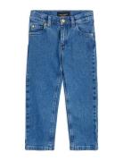 Straight Denim Jeans Bottoms Jeans Regular Jeans Blue Mini Rodini