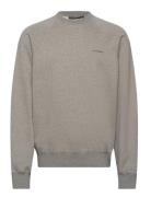 Callan Crew Neck Tops Sweatshirts & Hoodies Sweatshirts Grey J. Lindeb...