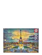 Educa 500 Eiffel Tower Toys Puzzles And Games Puzzles Classic Puzzles ...