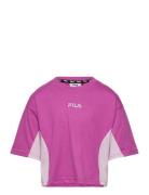 Badajoz Tee Sport T-Kortærmet Skjorte Purple FILA