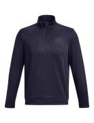 Ua Storm Sweaterfleece Qz Tops Sweatshirts & Hoodies Sweatshirts Navy ...