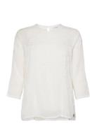 Cwrochelle - Shirt Tops Shirts Long-sleeved White Claire Woman