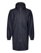 Long Storm Breaker W3 Outerwear Rainwear Rain Coats Navy Rains