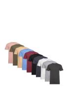 10 Pack T-Shirt Tops T-Kortærmet Skjorte Multi/patterned Denim Project