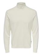 Onswyler Life Reg 14 Roll Knit Noos Tops Knitwear Turtlenecks White ON...