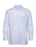 M. Noel Tencel Shirt Designers Shirts Business Blue Filippa K