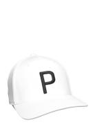 P Cap Sport Headwear Caps White PUMA Golf