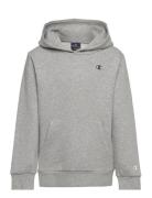 Hooded Sweatshirt Sport Sweatshirts & Hoodies Hoodies Grey Champion