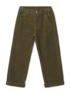 Olive Corduroy Trousers Baby Bottoms Trousers Khaki Green Garbo&Friend...