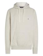 Essential Fleece Hoody Tops Sweatshirts & Hoodies Hoodies Beige Tommy ...