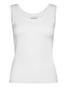 Vinora Tank Top - Noos Tops T-shirts & Tops Sleeveless White Vila