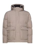 Baker Short Puffa Foret Jakke Beige Clean Cut Copenhagen