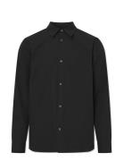 Samson Banks Cotton Tops Shirts Casual Black Rue De Tokyo