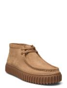 Torhill Hi G Snørestøvler Brown Clarks