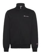 Full Zip Sweatshirt Tops Sweatshirts & Hoodies Sweatshirts Black Champ...