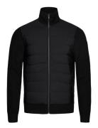 Kamet Hybrid Jacket Tops Knitwear Full Zip Jumpers Black Moose Knuckle...