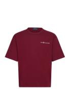 Relaxed Fit Logo Jersey T-Shirt Tops T-Kortærmet Skjorte Red Polo Ralp...