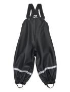 Raintrousers Fleece Lining Uni Outerwear Rainwear Bottoms Black Lindex