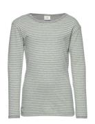 Bright Ls Top Tops T-shirts Long-sleeved T-Skjorte Green En Fant