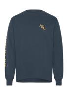 Hel Long Sleeve Tops T-Langærmet Skjorte Navy Makia