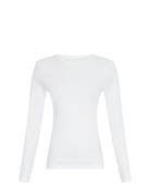 Mschkickie Rasmia Top Tops T-shirts & Tops Long-sleeved White MSCH Cop...