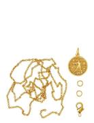Zodiac Coin Pendant And Chain Set, Libra Toys Creativity Drawing & Cra...