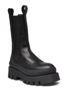 Cph685 Vitello Black Shoes Chelsea Boots Black Copenhagen Studios