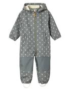 Nmmlaalfa Suit Aop 1Fo Lil Outerwear Coveralls Shell Coveralls Green L...