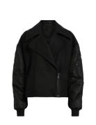 Orla Jacket Uldjakke Jakke Black AllSaints