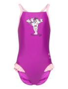 Adidas Disney Minnie & Daisy Swim Suit Sport Swimsuits Pink Adidas Spo...