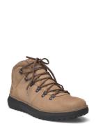 Hudson Road Mid Lace Up Waterproof Chukka Boot Medium Beige Nubuck Snø...