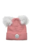 Play Pon Pon Wool Beanie Sport Headwear Hats Beanie Pink Viking