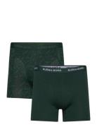 Cotton Stretch Boxer 2P Boxershorts Green Björn Borg