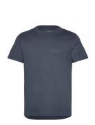 Institutional Tee Tops T-Kortærmet Skjorte Navy Calvin Klein Jeans