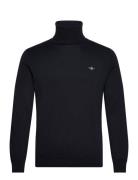 Classic Cotton Rollerneck Tops Knitwear Turtlenecks Navy GANT