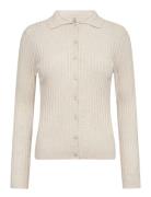 Sc-Fetima Tops Knitwear Cardigans Cream Soyaconcept