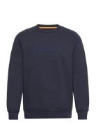 Heritage Crew Tops Sweatshirts & Hoodies Sweatshirts Blue Hackett Lond...