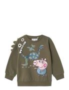 Nmmapo Peppapig Nreg Sweat Bru Cplg Tops Sweatshirts & Hoodies Sweatsh...