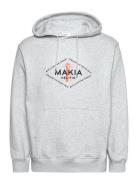 Seaside Hooded Sweatshirt Tops Sweatshirts & Hoodies Hoodies Grey Maki...