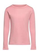 Hcabba - Nightwear Tops T-shirts Long-sleeved T-Skjorte Pink Hust & Cl...