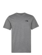 M S/S Simple Dome Tee Sport T-Kortærmet Skjorte Grey The North Face